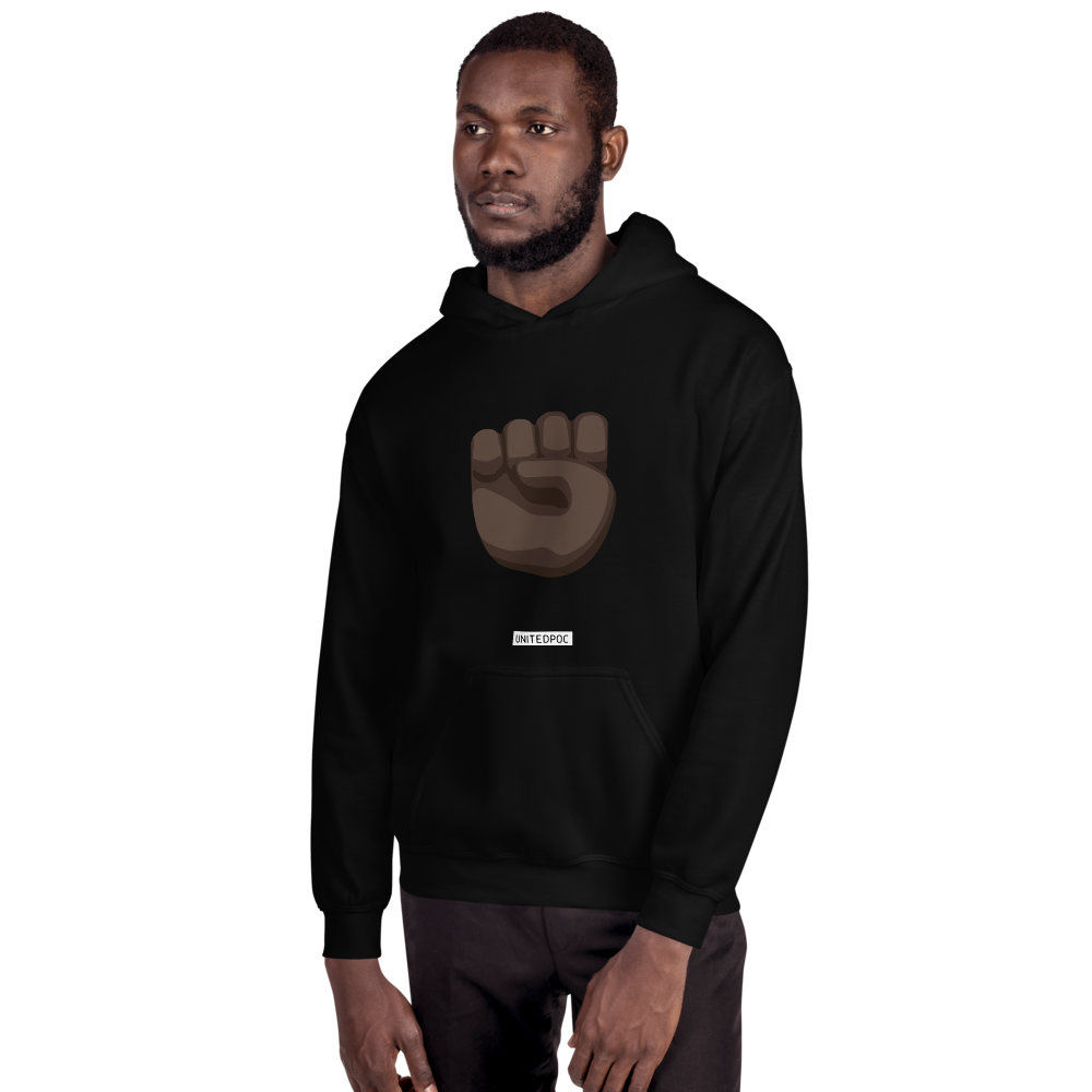 Power Hoodie - Dark Brown/Black