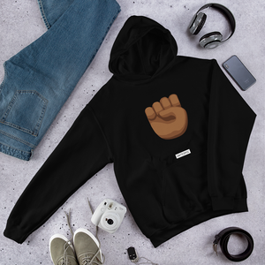 Power Hoodie - Medium Brown/Black